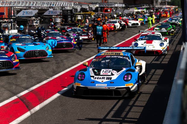 AUTO - GT WORLD CHALLENGE EUROPE ENDURANCE CUP - 24 HOURS OF SPA 2026 123, MÜLLER, Tobias (GER), HALL, Bayley (AUS), FUMAL, Armand (BEL), LATORRE, Andres (AUS), Muehlner Motorsport, Porsche 911 GT3 R (992) EVO, BRONZE, action, during the CrowdStrike 24 Hours of Spa 2026, 3rd round of the GT World Challenge Europe Endurance Cup 2026, from June 25 to 28, 2026 on the Circuit de Spa-Francorchamps, in Stavelot, Belgium - StavelotBelgium  Copyright: xMariusxHeckerx