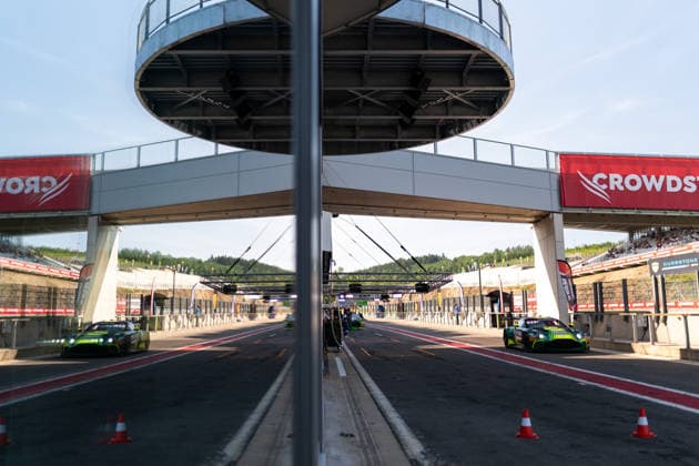 AUTO - GT WORLD CHALLENGE EUROPE ENDURANCE CUP - 24 HOURS OF SPA 2026 07, DRUDI, Mattia (SMR), SORENSEN, Marco (DEN), THUM, Nicki (DEN), Comtoyou Racing, Aston Martin Vantage AMR GT3 EVO, PRO, action, during the CrowdStrike 24 Hours of Spa 2026, 3rd round of the GT World Challenge Europe Endurance Cup 2026, from June 25 to 28, 2026 on the Circuit de Spa-Francorchamps, in Stavelot, Belgium - StavelotBelgium  Copyright: xMariusxHeckerx