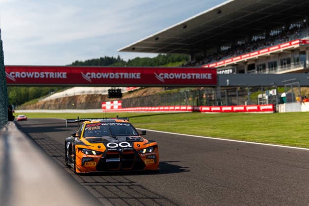 AUTO - GT WORLD CHALLENGE EUROPE ENDURANCE CUP - 24 HOURS OF SPA 2026 42, WILLIAMS, Calan (AUS), AL HARTHY, Ahmad (OMA), EBRAHIM, Pedro (BRA), SAGRERA, Javier (ESP), Oman Racing by Century Motorsport, BMW M4 GT3 EVO, BRONZE, action,during the CrowdStrike 24 Hours of Spa 2026, 3rd round of the GT World Challenge Europe Endurance Cup 2026, from June 25 to 28, 2026 on the Circuit de Spa-Francorchamps, in Stavelot, Belgium - StavelotBelgium  Copyright: xMariusxHeckerx