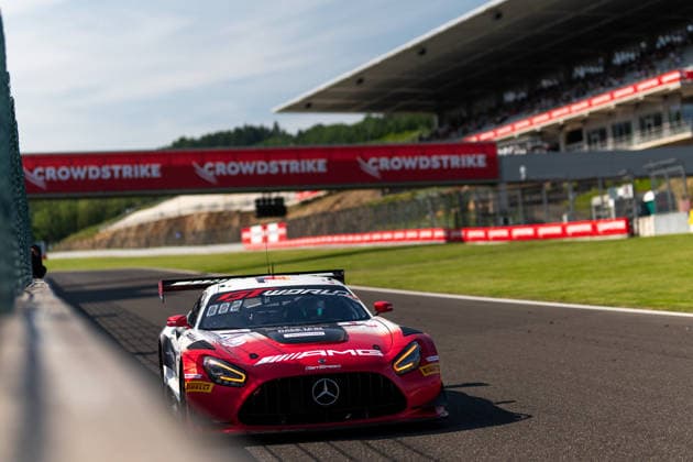 AUTO - GT WORLD CHALLENGE EUROPE ENDURANCE CUP - 24 HOURS OF SPA 2026 17, MARTIN, Maxime (BEL), GÖTZ, Maximilian (GER), SCHILLER, Fabian (GER), Mercedes-AMG Team GetSpeed, Mercedes-AMG GT3 EVO, PRO, action,during the CrowdStrike 24 Hours of Spa 2026, 3rd round of the GT World Challenge Europe Endurance Cup 2026, from June 25 to 28, 2026 on the Circuit de Spa-Francorchamps, in Stavelot, Belgium - StavelotBelgium  Copyright: xMariusxHeckerx