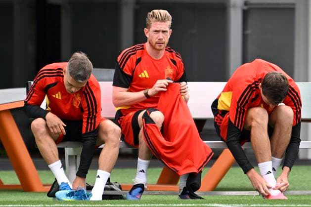 Belgian national football team - FIFA World Cup, WM, Weltmeisterschaft, Fussball 2026 - media activities 25 06 2026 RENTON, UNITED STATES OF AMERICA - JUNE 25 : De Bruyne Kevin forward of Belgium pictured during a training session of the Belgian national football team during the FIFA World Cup 2026 on June 25, 2026 in Renton, United States of America, 25 06 2026 Renton United States of America  Copyright: xNicoxVereeckenx