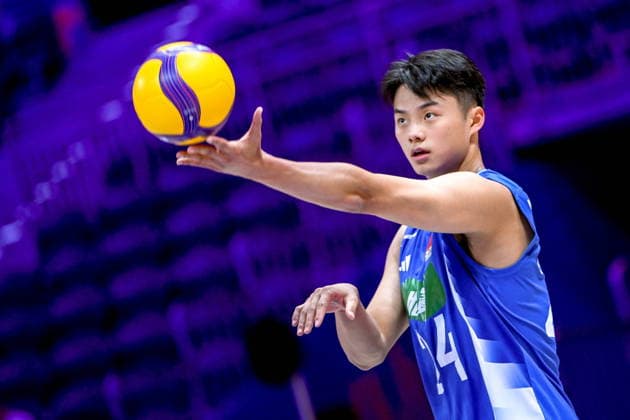 GLIWICE 25.06.2026 MECZ SIATKARSKA LIGA NARODOW 2026 PILKA SIATKOWA --- FIVB VOLLEYBALL NATIONS LEAGUE MATCH: CHINY - BELGIA --- CHINA - BELGIUM N Z BAOQI YANG FOT.PAWEL PIOTROWSKI 400MM.PL NEWSPIX.PL --- newspix.pl 