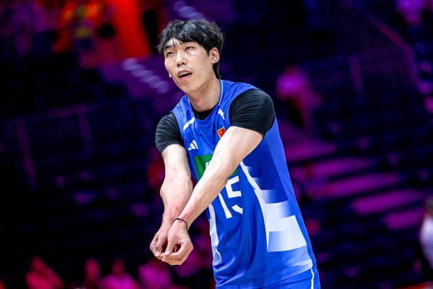 GLIWICE 25.06.2026 MECZ SIATKARSKA LIGA NARODOW 2026 PILKA SIATKOWA --- FIVB VOLLEYBALL NATIONS LEAGUE MATCH: CHINY - BELGIA --- CHINA - BELGIUM N Z SHIKUN PENG FOT.PAWEL PIOTROWSKI 400MM.PL NEWSPIX.PL --- newspix.pl 