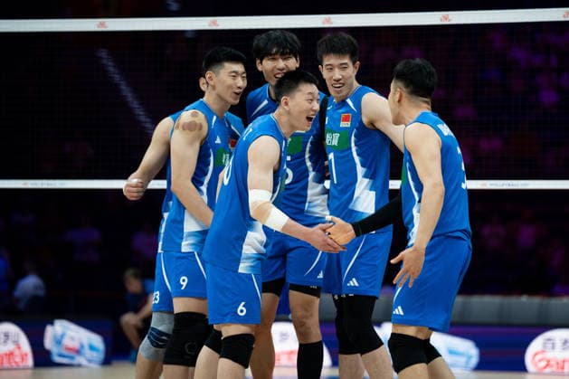 GLIWICE 25.06.2026 SIATKOWKA LIGA NARODOW MEZCZYZN MECZ CHINY BELGIA --- VNL FIVB MENS VOLLEYBALL NATIONS LEAGUE MATCH CHINA VS BELGIUM NZ REPREZENTACJA CHIN FOT. MARCIN GOLBA NEWSPIX.PL NEWSPIX.PL --- newspix.pl 
