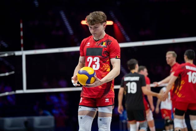 GLIWICE 25.06.2026 SIATKOWKA LIGA NARODOW MEZCZYZN MECZ CHINY BELGIA --- VNL FIVB MENS VOLLEYBALL NATIONS LEAGUE MATCH CHINA VS BELGIUM NZ PIERRE PERIN FOT. MARCIN GOLBA NEWSPIX.PL NEWSPIX.PL --- newspix.pl 