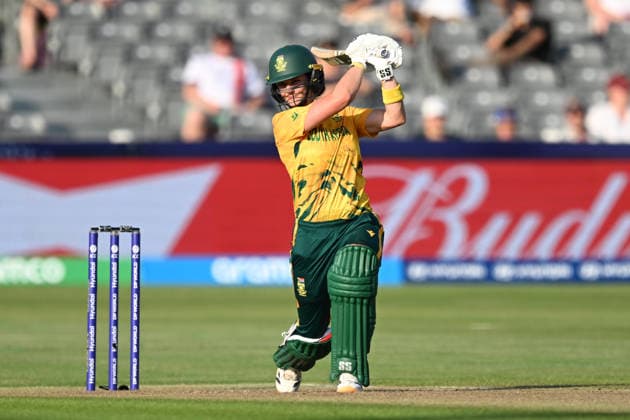 South Africa Women v Netherlands Women, ICC Women s T20 World Cup Laura Wolvaardt of South Africa hits the ball to the boundary for four runs during the ICC Women s T20 World Cup match between South Africa Women and Netherlands Women at the Seat Unique Stadium, Bristol, UK on 25 June 2026. Bristol Seat Unique Stadium Gloucestershire UK Editorial use only , Copyright: xGrahamxHuntx PSI-24401-0039