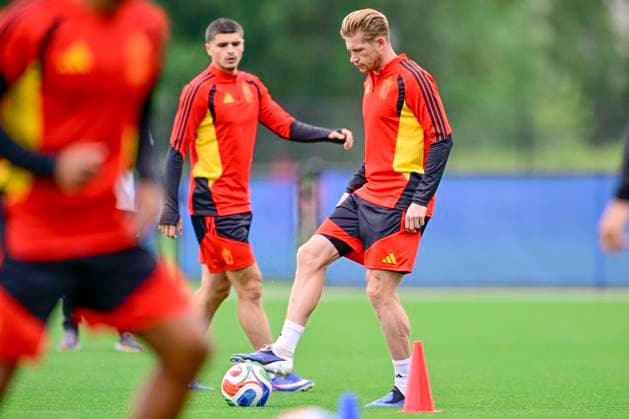 Belgian national football team - FIFA World Cup, WM, Weltmeisterschaft, Fussball 2026 - media activities 25 06 2026 RENTON, UNITED STATES OF AMERICA - JUNE 25 : De Bruyne Kevin forward of Belgium pictured during a training session of the Belgian national football team during the FIFA World Cup 2026 on June 25, 2026 in Renton, United States of America, 25 06 2026 Renton United States of America  Copyright: xJanxDexMeuleneirx
