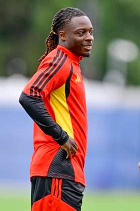 Belgian national football team - FIFA World Cup, WM, Weltmeisterschaft, Fussball 2026 - media activities 25 06 2026 RENTON, UNITED STATES OF AMERICA - JUNE 25 : Doku Jeremy forward of Belgium pictured during a training session of the Belgian national football team during the FIFA World Cup 2026 on June 25, 2026 in Renton, United States of America, 25 06 2026 Renton United States of America  Copyright: xJanxDexMeuleneirx