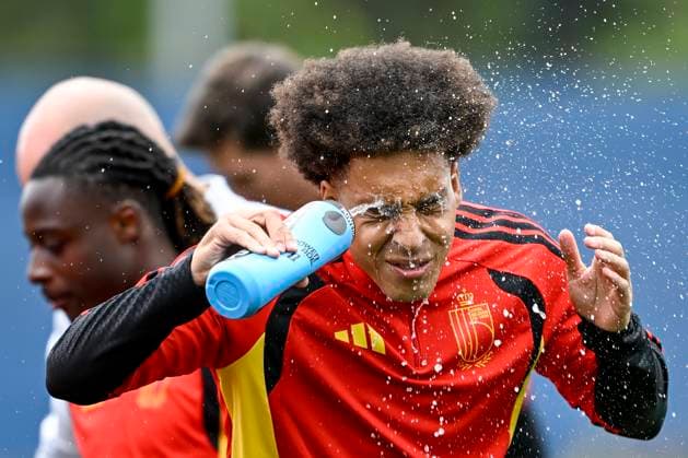 Belgian national football team - FIFA World Cup, WM, Weltmeisterschaft, Fussball 2026 - media activities 25 06 2026 RENTON, UNITED STATES OF AMERICA - JUNE 25 : Witsel Axel midfielder of Belgium pictured during a training session of the Belgian national football team during the FIFA World Cup 2026 on June 25, 2026 in Renton, United States of America, 25 06 2026 Renton United States of America  Copyright: xNicoxVereeckenx