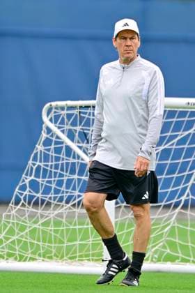 Belgian national football team - FIFA World Cup, WM, Weltmeisterschaft, Fussball 2026 - media activities 25 06 2026 RENTON, UNITED STATES OF AMERICA - JUNE 25 : Garcia Rudi head coach of Belgium pictured during a training session of the Belgian national football team during the FIFA World Cup 2026 on June 25, 2026 in Renton, United States of America, 25 06 2026 Renton United States of America  Copyright: xJanxDexMeuleneirx