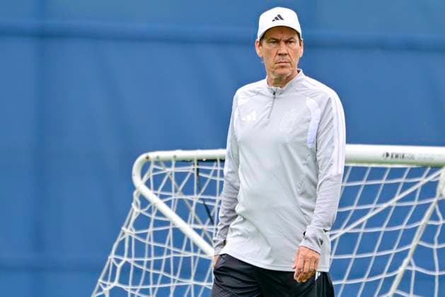 Belgian national football team - FIFA World Cup, WM, Weltmeisterschaft, Fussball 2026 - media activities 25 06 2026 RENTON, UNITED STATES OF AMERICA - JUNE 25 : Garcia Rudi head coach of Belgium pictured during a training session of the Belgian national football team during the FIFA World Cup 2026 on June 25, 2026 in Renton, United States of America, 25 06 2026 Renton United States of America  Copyright: xJanxDexMeuleneirx