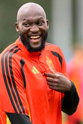 Belgian national football team - FIFA World Cup, WM, Weltmeisterschaft, Fussball 2026 - media activities 25 06 2026 RENTON, UNITED STATES OF AMERICA - JUNE 25 : Lukaku Romelu forward of Belgium pictured during a training session of the Belgian national football team during the FIFA World Cup 2026 on June 25, 2026 in Renton, United States of America, 25 06 2026 Renton United States of America  Copyright: xNicoxVereeckenx