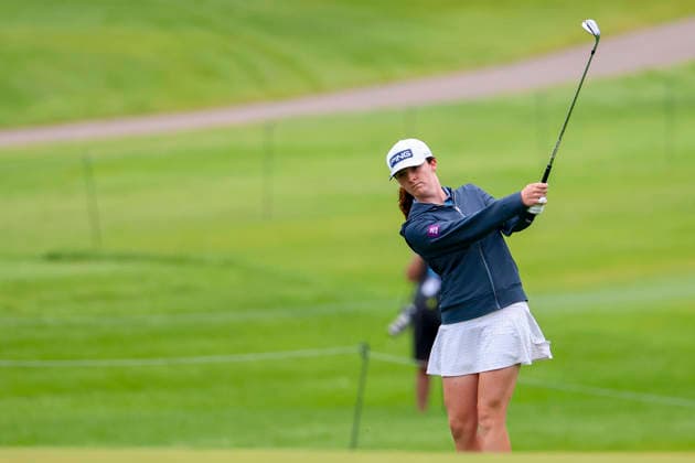 June 25, 2026, Chaska, Minnesota, United States: LAUREN WALSH hits an approach onto the green at hole two. This is the first day of the 2026 KPMG WomenÃ¢â‚¬â ¢s PGA, Golf Herren Championship at Hazeltine National Golf Course in Chaska Minnesota. 2026 KPMG WomenÃ¢â‚¬â ¢S PGA Championship - Day 1  - ZUMAt166 20260625_zsp_t166_004 Copyright: xMichaelxTurnerx