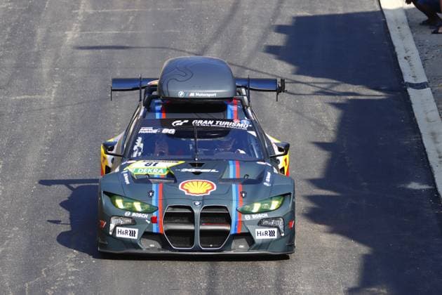 RECORD DATE NOT STATED BMW M3 Kombi GT3 Showcar bei der Parade in den Strassen von Spa BEL, Motorsport, CrowdStrike 24H Of Spa, Spa-Francorchamps, Circuit Spa-Francorchamps, Belgien, Mittwoch, Parade, 24.06.2026 BEL, Motorsport, CrowdStrike 24H Of Spa, Spa-Francorchamps, Circuit Spa-Francorchamps, Belgien, Mittwoch, Parade, 24.06.2026 Spa-Francorchamps *** BMW M3 GT3 Station Wagon Show Car at the parade through the streets of Spa, Belgium; Motorsports; CrowdStrike 24H of Spa; Spa-Francorchamps; Spa-Francorchamps Circuit, Belgium, Wednesday, Parade, June 24, 2026 BEL, Motorsports, CrowdStrike 24H of Spa, Spa-Francorchamps, Spa Francorchamps Circuit, Belgium, Wednesday, Parade, June 24, 2026, Spa Francorchamps Copyright: xEibner-Pressefoto JuergenxAugstx EP_JAT