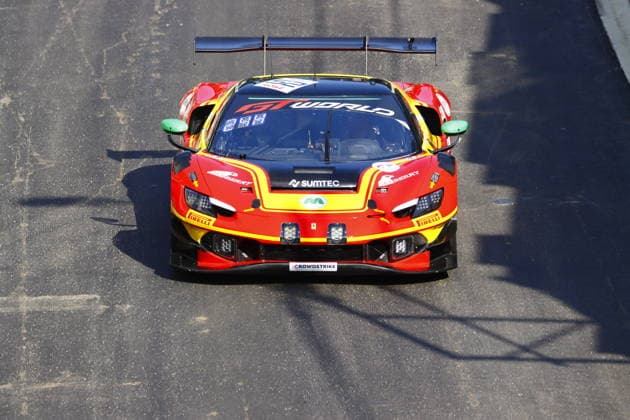 RECORD DATE NOT STATED 52 Matias Zagazeta (ITA) Jeff Machiels (BEL) Gilles Stadsbader (BEL) Francesco Braschi (ITA), Ferrari 296 GT3 Evo, Team: AF Corse (ITA) bei der Parade in den Strassen von Spa BEL, Motorsport, CrowdStrike 24H Of Spa, Spa-Francorchamps, Circuit Spa-Francorchamps, Belgien, Mittwoch, Parade, 24.06.2026 BEL, Motorsport, CrowdStrike 24H Of Spa, Spa-Francorchamps, Circuit Spa-Francorchamps, Belgien, Mittwoch, Parade, 24.06.2026 Spa-Francorchamps *** 52 Matias Zagazeta (ITA), Jeff Machiels (BEL), Gilles Stadsbader (BEL), Francesco Braschi (ITA), Ferrari 296 GT3 Evo, Team AF Corse (ITA) during the parade through the streets of Spa (BEL), motorsports, CrowdStrike 24H of Spa, Spa-Francorchamps, Spa Francorchamps Circuit, Belgium, Wednesday, parade, June 24, 2026 BEL, motorsports, CrowdStrike 24H of Spa, Spa Francorchamps, Spa Francorchamps Circuit, Belgium, Wednesday, parade, June 24, 2026, Spa Francorchamps Copyright: xEibner-Pressefoto JuergenxAugstx EP_JAT