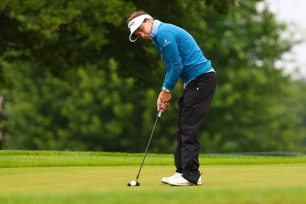 June 25, 2026, Chaska, Minnesota, United States: AMANDA DOHERTY putts the ball at hole two. This is the first day of the 2026 KPMG WomenÃ¢â‚¬â ¢s PGA, Golf Herren Championship at Hazeltine National Golf Course in Chaska Minnesota. 2026 KPMG WomenÃ¢â‚¬â ¢S PGA Championship - Day 1  - ZUMAt166 20260625_zsp_t166_014 Copyright: xMichaelxTurnerx
