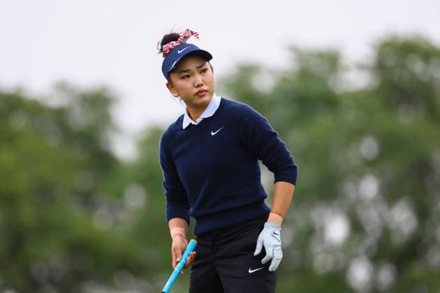 June 25, 2026, Chaska, Minnesota, United States: LUCY LI prepares for a shot. This is the first day of the 2026 KPMG WomenÃ¢â‚¬â ¢s PGA, Golf Herren Championship at Hazeltine National Golf Course in Chaska Minnesota. 2026 KPMG WomenÃ¢â‚¬â ¢S PGA Championship - Day 1  - ZUMAt166 20260625_zsp_t166_033 Copyright: xMichaelxTurnerx