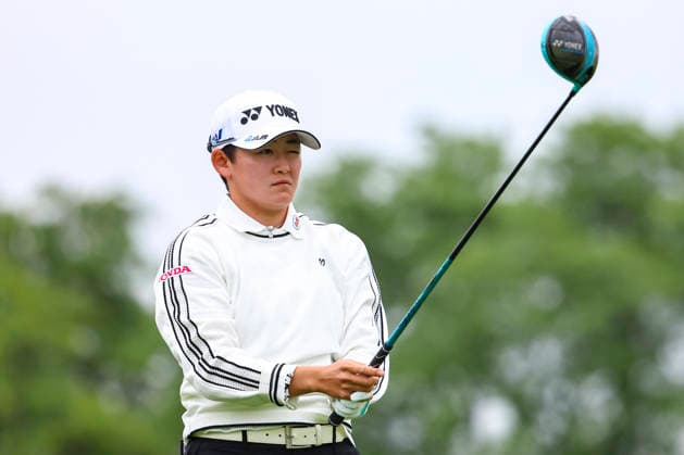 June 25, 2026, Chaska, Minnesota, United States: AKI IWAI prepares to drive the ball. This is the first day of the 2026 KPMG WomenÃ¢â‚¬â ¢s PGA, Golf Herren Championship at Hazeltine National Golf Course in Chaska Minnesota. 2026 KPMG WomenÃ¢â‚¬â ¢S PGA Championship - Day 1  - ZUMAt166 20260625_zsp_t166_036 Copyright: xMichaelxTurnerx