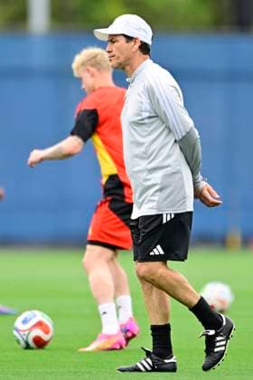 Belgian national football team - FIFA World Cup, WM, Weltmeisterschaft, Fussball 2026 - media activities 25 06 2026 RENTON, UNITED STATES OF AMERICA - JUNE 25 : Garcia Rudi head coach of Belgium pictured during a training session of the Belgian national football team during the FIFA World Cup 2026 on June 25, 2026 in Renton, United States of America, 25 06 2026 Renton United States of America  Copyright: xJanxDexMeuleneirx
