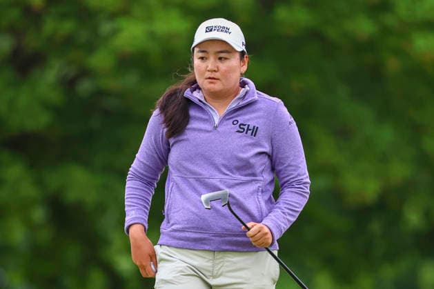 June 25, 2026, Chaska, Minnesota, United States: ALLISON CORPUZ looks on at hole two. This is the first day of the 2026 KPMG WomenÃ¢â‚¬â ¢s PGA, Golf Herren Championship at Hazeltine National Golf Course in Chaska Minnesota. 2026 KPMG WomenÃ¢â‚¬â ¢S PGA Championship - Day 1  - ZUMAt166 20260625_zsp_t166_039 Copyright: xMichaelxTurnerx