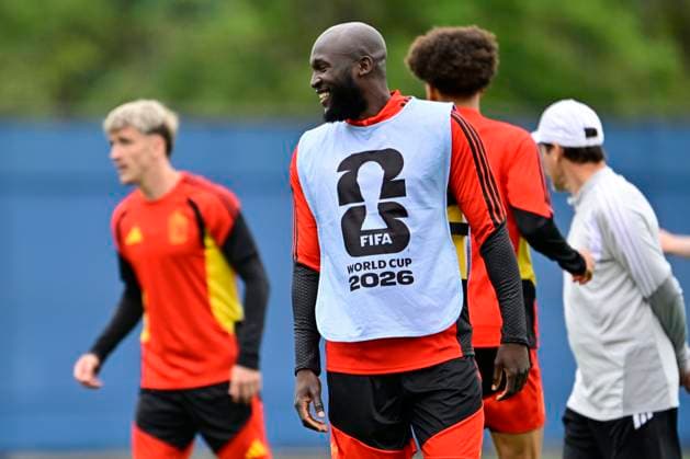 Belgian national football team - FIFA World Cup, WM, Weltmeisterschaft, Fussball 2026 - media activities 25 06 2026 RENTON, UNITED STATES OF AMERICA - JUNE 25 : Lukaku Romelu forward of Belgium pictured during a training session of the Belgian national football team during the FIFA World Cup 2026 on June 25, 2026 in Renton, United States of America, 25 06 2026 Renton United States of America  Copyright: xJanxDexMeuleneirx