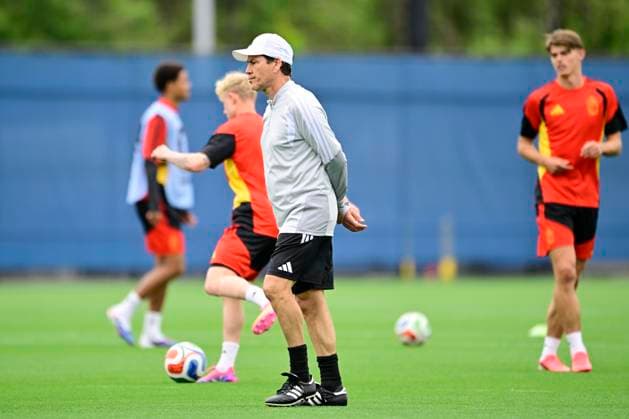 Belgian national football team - FIFA World Cup, WM, Weltmeisterschaft, Fussball 2026 - media activities 25 06 2026 RENTON, UNITED STATES OF AMERICA - JUNE 25 : Garcia Rudi head coach of Belgium pictured during a training session of the Belgian national football team during the FIFA World Cup 2026 on June 25, 2026 in Renton, United States of America, 25 06 2026 Renton United States of America  Copyright: xJanxDexMeuleneirx