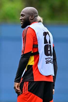 Belgian national football team - FIFA World Cup, WM, Weltmeisterschaft, Fussball 2026 - media activities 25 06 2026 RENTON, UNITED STATES OF AMERICA - JUNE 25 : Lukaku Romelu forward of Belgium pictured during a training session of the Belgian national football team during the FIFA World Cup 2026 on June 25, 2026 in Renton, United States of America, 25 06 2026 Renton United States of America  Copyright: xJanxDexMeuleneirx