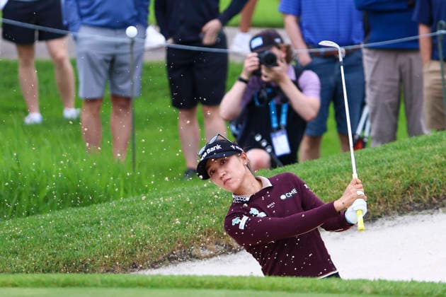 June 25, 2026, Chaska, Minnesota, United States: LYDIA KO hits a ball out of a bunker. This is the first day of the 2026 KPMG WomenÃ¢â‚¬â ¢s PGA, Golf Herren Championship at Hazeltine National Golf Course in Chaska Minnesota. 2026 KPMG WomenÃ¢â‚¬â ¢S PGA Championship - Day 1  - ZUMAt166 20260625_zsp_t166_054 Copyright: xMichaelxTurnerx