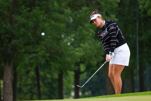 June 25, 2026, Chaska, Minnesota, United States: Hannah Green chips a shot towards the green. This is the first day of the 2026 KPMG WomenÃ¢â‚¬â ¢s PGA, Golf Herren Championship at Hazeltine National Golf Course in Chaska Minnesota. 2026 KPMG WomenÃ¢â‚¬â ¢S PGA Championship - Day 1  - ZUMAt166 20260625_zsp_t166_056 Copyright: xMichaelxTurnerx