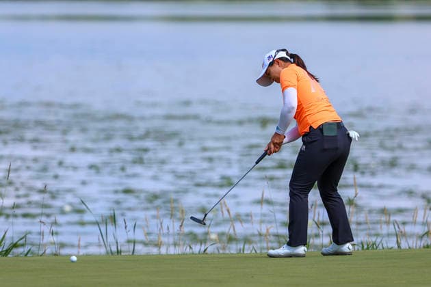 June 25, 2026, Chaska, Minnesota, United States: SEI YOUNG KIM putts at hole ten. This is the first day of the 2026 KPMG WomenÃ¢â‚¬â ¢s PGA, Golf Herren Championship at Hazeltine National Golf Course in Chaska Minnesota. 2026 KPMG WomenÃ¢â‚¬â ¢S PGA Championship - Day 1  - ZUMAt166 20260625_zsp_t166_061 Copyright: xMichaelxTurnerx