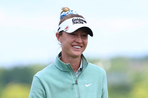 June 25, 2026, Chaska, Minnesota, United States: NELLY KORDA looks on after sinking a putt. This is the first day of the 2026 KPMG WomenÃ¢â‚¬â ¢s PGA, Golf Herren Championship at Hazeltine National Golf Course in Chaska Minnesota. 2026 KPMG WomenÃ¢â‚¬â ¢S PGA Championship - Day 1  - ZUMAt166 20260625_zsp_t166_069 Copyright: xMichaelxTurnerx