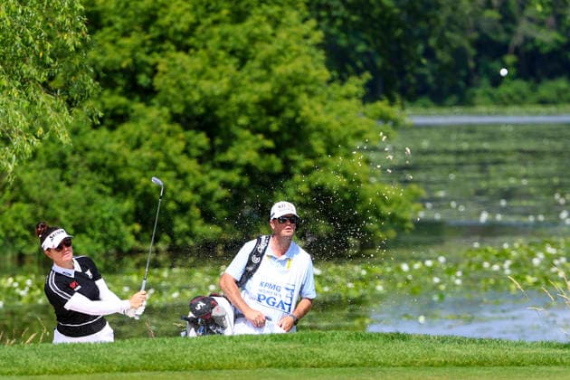 June 25, 2026, Chaska, Minnesota, United States: HANNAH GREEN hits a shot out of the bunker at hole ten. This is the first day of the 2026 KPMG WomenÃ¢â‚¬â ¢s PGA, Golf Herren Championship at Hazeltine National Golf Course in Chaska Minnesota. 2026 KPMG WomenÃ¢â‚¬â ¢S PGA Championship - Day 1  - ZUMAt166 20260625_zsp_t166_070 Copyright: xMichaelxTurnerx