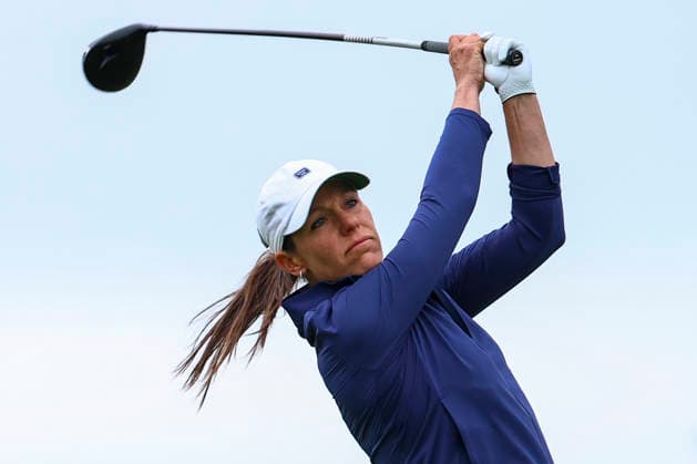 June 25, 2026, Chaska, Minnesota, United States: JOANNA COE hits a drive at hole three. This is the first day of the 2026 KPMG WomenÃ¢â‚¬â ¢s PGA, Golf Herren Championship at Hazeltine National Golf Course in Chaska Minnesota. 2026 KPMG WomenÃ¢â‚¬â ¢S PGA Championship - Day 1  - ZUMAt166 20260625_zsp_t166_081 Copyright: xMichaelxTurnerx