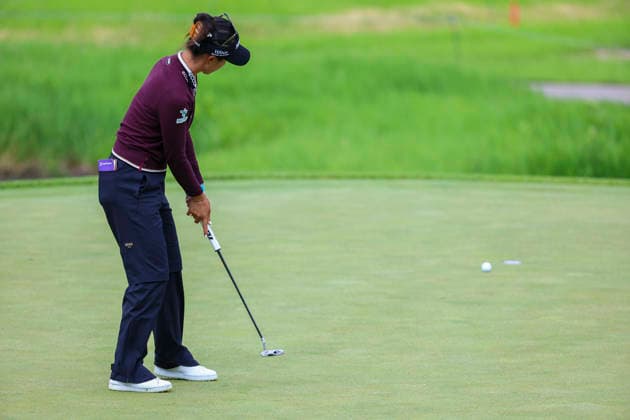 June 25, 2026, Chaska, Minnesota, United States: LYDIA KO watches her putt at hole seven. This is the first day of the 2026 KPMG WomenÃ¢â‚¬â ¢s PGA, Golf Herren Championship at Hazeltine National Golf Course in Chaska Minnesota. 2026 KPMG WomenÃ¢â‚¬â ¢S PGA Championship - Day 1  - ZUMAt166 20260625_zsp_t166_104 Copyright: xMichaelxTurnerx