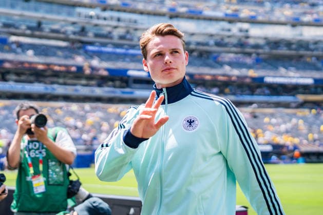 FIFA Fussball Weltmeisterschaft 2026, Gruppe E, Spiel 3, Ecuador vs Deutschand, 25.06.2026, Metlife-Stadion in New Jersey Jonas Urbig *** 2026 FIFA World Cup, Group E, Match 3, Ecuador vs. Germany, June 25, 2026, MetLife Stadium in New Jersey, Jonas Urbig Copyright: xBahhoxKarax