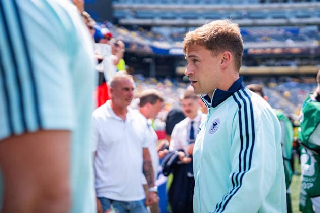 FIFA Fussball Weltmeisterschaft 2026, Gruppe E, Spiel 3, Ecuador vs Deutschand, 25.06.2026, Metlife-Stadion in New Jersey Joshua Kimmich (Deutschland) *** 2026 FIFA World Cup, Group E, Match 3, Ecuador vs. Germany, June 25, 2026, MetLife Stadium in New Jersey, Joshua Kimmich, Germany Copyright: xBahhoxKarax