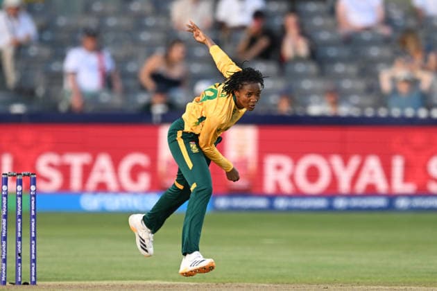 South Africa Women v Netherlands Women, ICC Women s T20 World Cup Ayabonga Khaka of South Africa bowling during the ICC Women s T20 World Cup match between South Africa Women and Netherlands Women at the Seat Unique Stadium, Bristol, UK on 25 June 2026. Bristol Seat Unique Stadium Gloucestershire UK Editorial use only , Copyright: xGrahamxHuntx PSI-24401-0078
