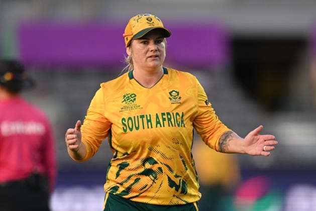 South Africa Women v Netherlands Women, ICC Women s T20 World Cup Dane Van Niekerk of South Africa during the ICC Women s T20 World Cup match between South Africa Women and Netherlands Women at the Seat Unique Stadium, Bristol, UK on 25 June 2026. Bristol Seat Unique Stadium Gloucestershire UK Editorial use only , Copyright: xGrahamxHuntx PSI-24401-0080