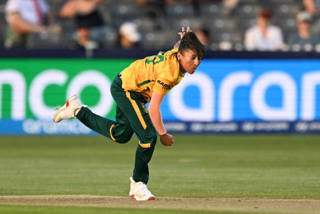 South Africa Women v Netherlands Women, ICC Women s T20 World Cup Shabnim Ismail of South Africa bowling during the ICC Women s T20 World Cup match between South Africa Women and Netherlands Women at the Seat Unique Stadium, Bristol, UK on 25 June 2026. Bristol Seat Unique Stadium Gloucestershire UK Editorial use only , Copyright: xGrahamxHuntx PSI-24401-0088