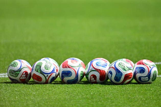Curacao v Ivory Coast - FIFA World Cup, WM, Weltmeisterschaft, Fussball 2026 - Group E PHILADELPHIA, USA - JUNE 25: World Cup balls are seen prior the 2026 FIFA World Cup First Stage Group E match between Curacao and Ivory Coast at Lincoln Financial Field (Philadelphia Stadium) in Philadelphia, Pennsylvania, United States on June 25, 2026. Abdulhamid Hosbas Anadolu Pennsylvania United States. Editorial use only. Please get in touch for any other usage.  Copyright: x2026xAnadoluxAbdulhamidxHosbasx