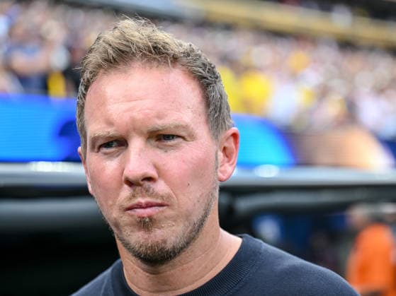 coach Julian Nagelsmann (Germany) Looks on during the FIFA World Cup, WM, Weltmeisterschaft, Fussball 2026 Group E match between Ecuador and Germany at New York New Jersey Stadium on June 25, 2026 in East Rutherford, United States. (Photo by Harry Langer DeFodi Images) - *** Coach Julian Nagelsmann of Germany looks on during the 2026 FIFA World Cup Group E match between Ecuador and Germany at New York New Jersey Stadium on June 25, 2026, in East Rutherford, United States. Photo by Harry Langer, DeFodi Images