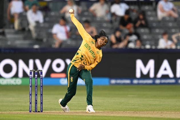 South Africa Women v Netherlands Women, ICC Women s T20 World Cup Ayabonga Khaka of South Africa bo during the ICC Women s T20 World Cup match between South Africa Women and Netherlands Women at the Seat Unique Stadium, Bristol, UK on 25 June 2026. Bristol Seat Unique Stadium Gloucestershire UK Editorial use only , Copyright: xGrahamxHuntx PSI-24401-0115