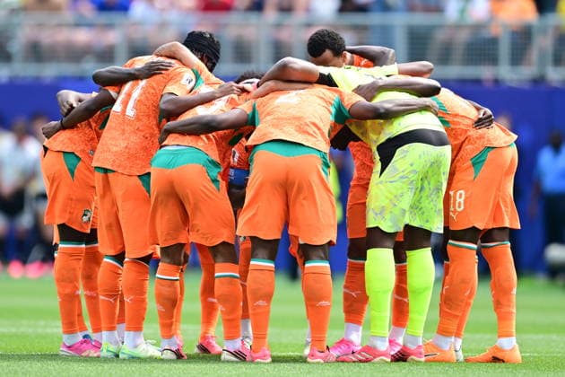 Curacao v Ivory Coast - FIFA World Cup, WM, Weltmeisterschaft, Fussball 2026 - Group E PHILADELPHIA, USA - JUNE 25: Players of Ivory Coast huddle prior the 2026 FIFA World Cup First Stage Group E match between Curacao and Ivory Coast at Lincoln Financial Field (Philadelphia Stadium) in Philadelphia, Pennsylvania, United States on June 25, 2026. Abdulhamid Hosbas Anadolu Pennsylvania United States. Editorial use only. Please get in touch for any other usage.  Copyright: x2026xAnadoluxAbdulhamidxHosbasx