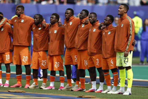 FIFA World Cup, WM, Weltmeisterschaft, Fussball 2026 - Group E - Curacao vs Ivory Coast Players of Ivory Coast pose for a family picture ahead of the FIFA World Cup 2026 group stage match Curacao against Ivory Coast, in Philadelphia, Pennsylvania, USA, 25 June 2026. PHILADELPHIA United States  Copyright: xWILLxOLIVERx