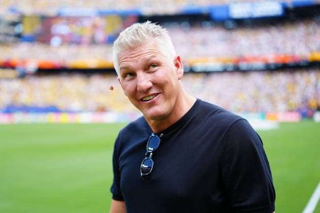 Ex-Nationalspieler und Analyst Bastian Schweinsteiger - New York 25.06.2026: Deutschland vs. Ecuador, MetLife Stadium, World Cup 26 Gruppe E, 3. Spieltag *** Former national team player and analyst Bastian Schweinsteiger, New York, June 25, 2026: Germany vs. Ecuador, MetLife Stadium, World Cup 26, Group E, Matchday 3