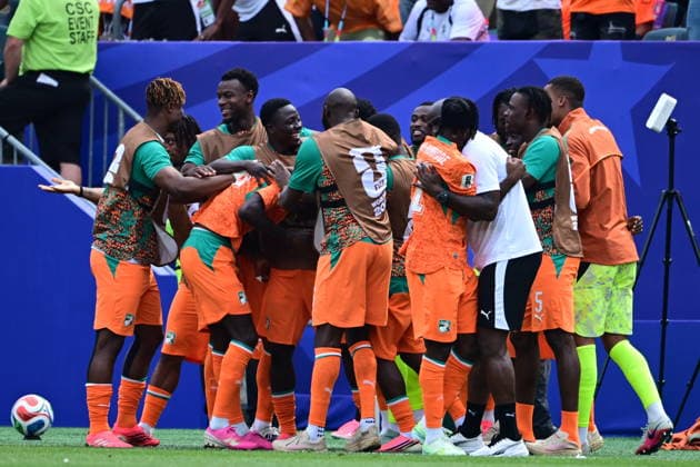 Curacao v Ivory Coast - FIFA World Cup, WM, Weltmeisterschaft, Fussball 2026 - Group E PHILADELPHIA, USA - JUNE 25: Nicholas Pepe (19) of Ivory Coast celebrates after scoring a goal during the 2026 FIFA World Cup First Stage Group E match between Curacao and Ivory Coast at Lincoln Financial Field (Philadelphia Stadium) in Philadelphia, Pennsylvania, United States on June 25, 2026. Abdulhamid Hosbas Anadolu Pennsylvania United States. Editorial use only. Please get in touch for any other usage.  Copyright: x2026xAnadoluxAbdulhamidxHosbasx