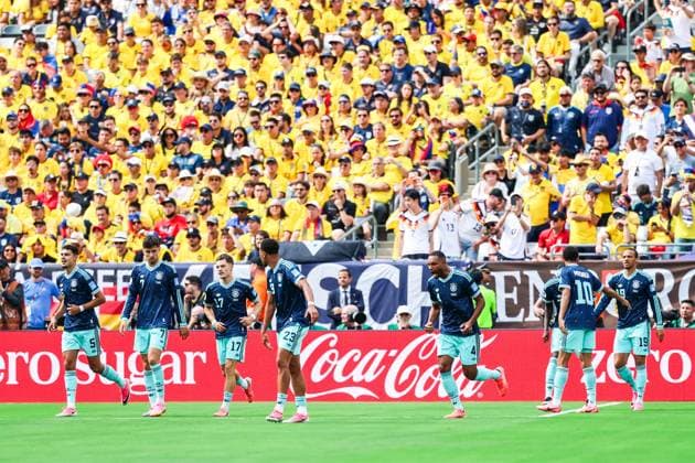 RECORD DATE NOT STATED FIFA World Cup, WM, Weltmeisterschaft, Fussball 2026 - Group E - Ecuador v Germany Leroy Sane player of Germany celebrates his goal during the match between Ecuador and Germany in the third round of Group E of the 2026 FIFA World Cup group stage at New York New Jersey Stadium, in East Rutherford, United States, on Thursday, June 25, 2026.(Foto: William Volcov Brazil Photo Press IMAGO) Sports East Rutherford NJ United States of America Copyright: xWILLIAMxVOLCOVx