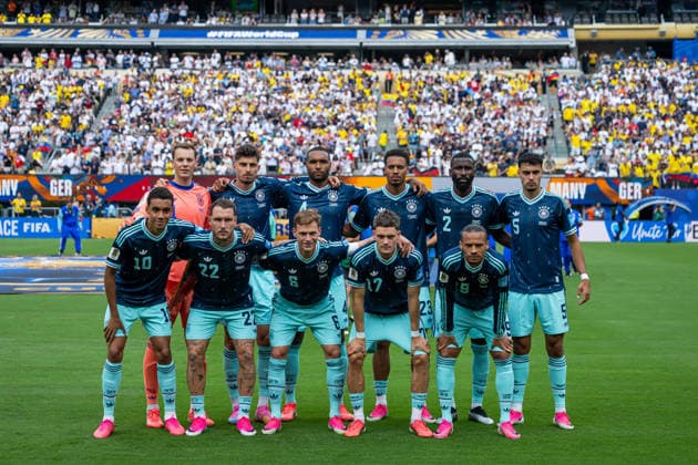 260625 The starting eleven of Germany poses for a photo ahead of the FIFA World Cup, WM, Weltmeisterschaft, Fussball 2026 group stage football match between Ecuador and Germany on June 25, 2026 in New Jersey. Photo: Jon Olav Nesvold BILDBYRAN COP 217 JE0136 fotboll football soccer fotball vm fotbolls-vm fotball-vm fotbolls-vm 2026 fifa world cup 2026 15 bbeng *** 260625 Germany s starting eleven poses for a photo ahead of the 2026 FIFA World Cup group stage soccer match between Ecuador and Germany on June 25, 2026 in New Jersey. Photo by Jon Olav Nesvold, BILDBYRAN COP 217 JE0136 soccer football fotball World Cup soccer World Cup fotball World Cup soccer World Cup 2026 FIFA World Cup 2026 15 bbeng  Copyright: JONxOLAVxNESVOLD BB260625JE022