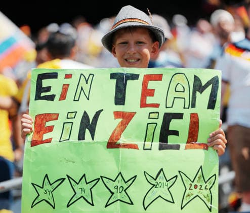 (260626) -- NEW JERSEY, June 26, 2026 -- A fan of Germany is seen before the group E match between Ecuador and Germany at the 2026 FIFA World Cup, WM, Weltmeisterschaft, Fussball at New York New Jersey Stadium in New York, the United States, June 25, 2026. ) (SP)U.S.-NEW JERSEY-FOOTBALL-FIFA WORLD CUP-GROUP E-ECU VS GER XuxChang 