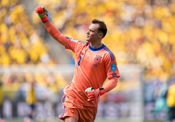Manuel Neuer (Germany, 1) jubel nach dem Tor zum 1-0, jubelnd, bejubelt, jubelt, jubeln, emotionen, celebrate. FIFA World Cup, WM, Weltmeisterschaft, Fussball 2026: Ecuador vs Deutschland 25 June 2026, FIFA World Cup 2026: Ecuador vs Deutschland (Group E, Matchday 3) at New York New Jersey Stadium in East Rutherford, New Jersey, USA. *** Manuel Neuer, Germany, 1, celebrating after the 1-0 goal, celebrating, being celebrated, cheers, emotions, celebrate FIFA World Cup 2026 Ecuador vs. Germany, June 25, 2026, FIFA World Cup 2026 Ecuador vs. Germany, Group E, Matchday 3 at New York–New Jersey Stadium in East Rutherford, New Jersey, USA Copyright: HMBxMedia xMarcoxBader
